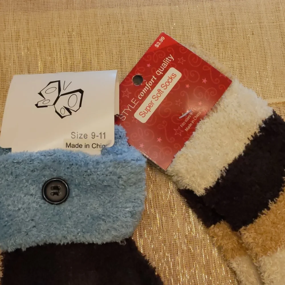 Soft cozy socks LOT of 2